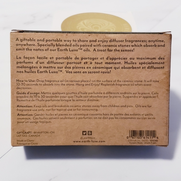 Ceramic leaf diffuser Jasmine frag - Picture 3 of 3